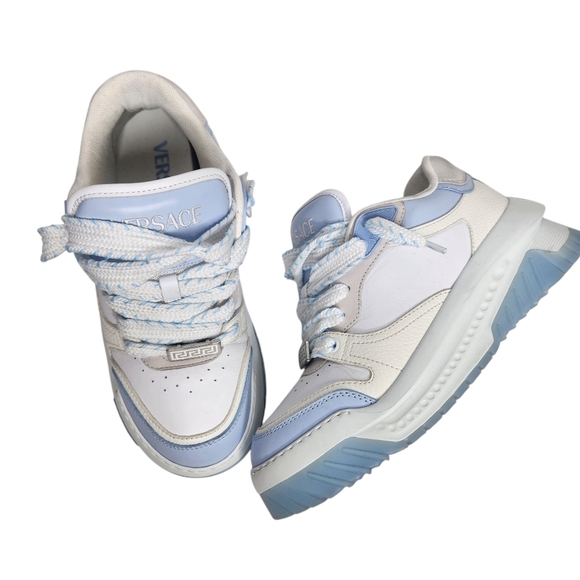 VERSACE Odissea Suede Sneaker - Picture 8 of 16